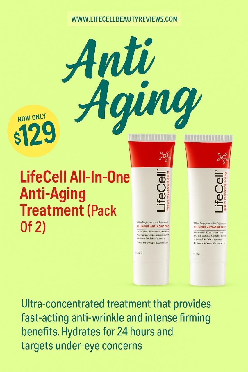 LifeCell All-in-One Anti-Aging Treatment (Pack Of 2)